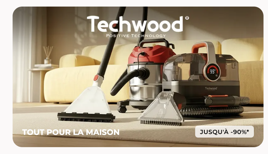 Vente Techwood : électroménager tout pour la maison
