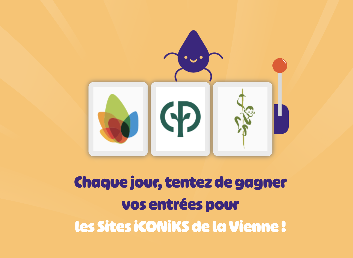 Jeu Sites iCONiKS de la Vienne entrées et séjours à gagner chaque jour
