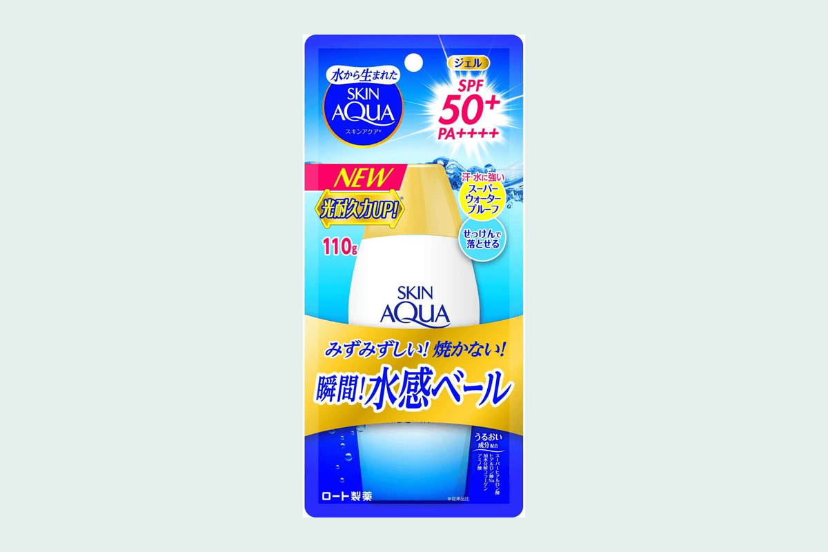 Skin Aqua UV Super Moisture Gel Sunscreen SPF50+ PA++++ 110 g sans parfum
