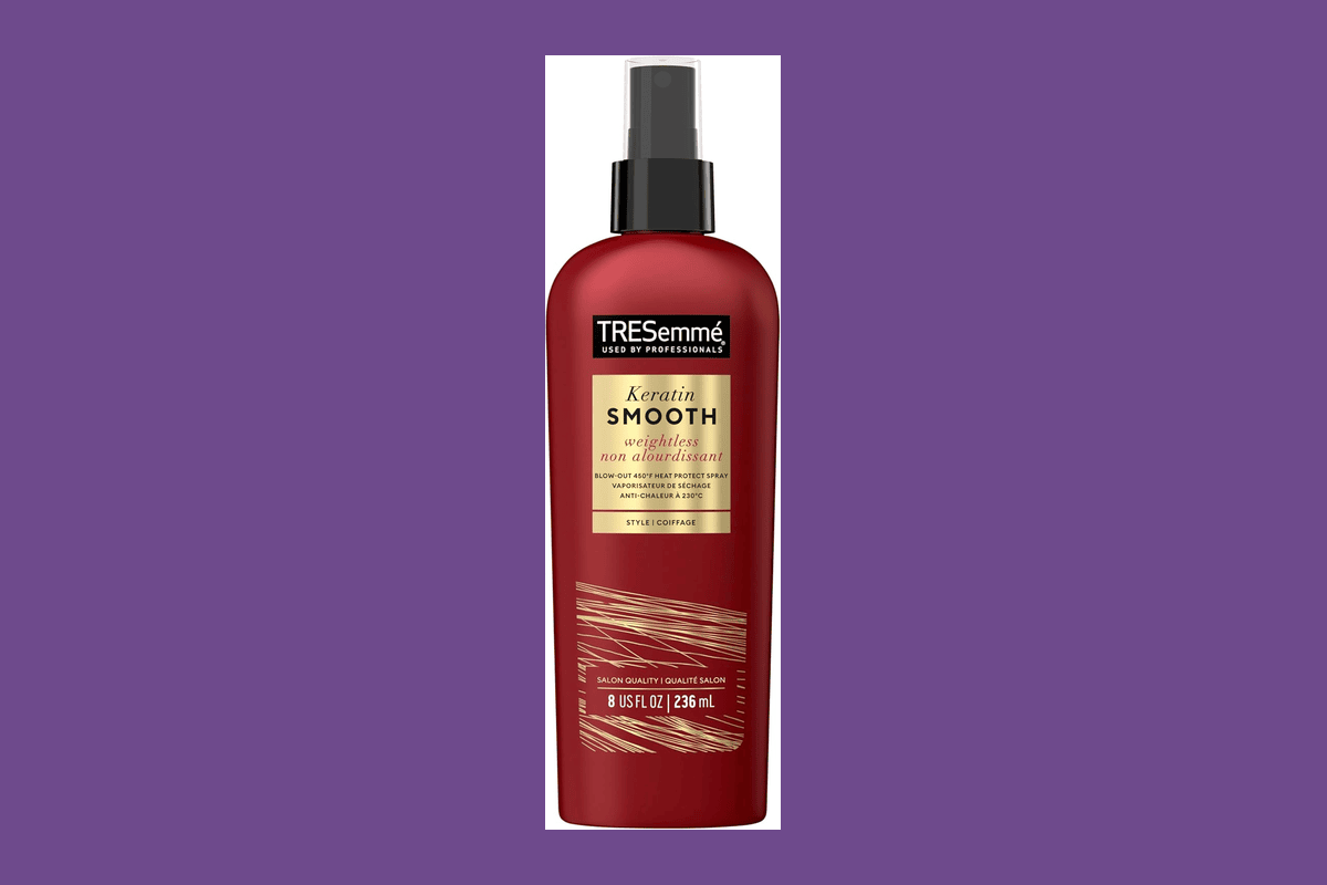 Tresemmé Keratin Smooth Heat Protection spray protecteur thermique 230°C kératine anti-frisottis avant lisseur brushing 250ml grande surface