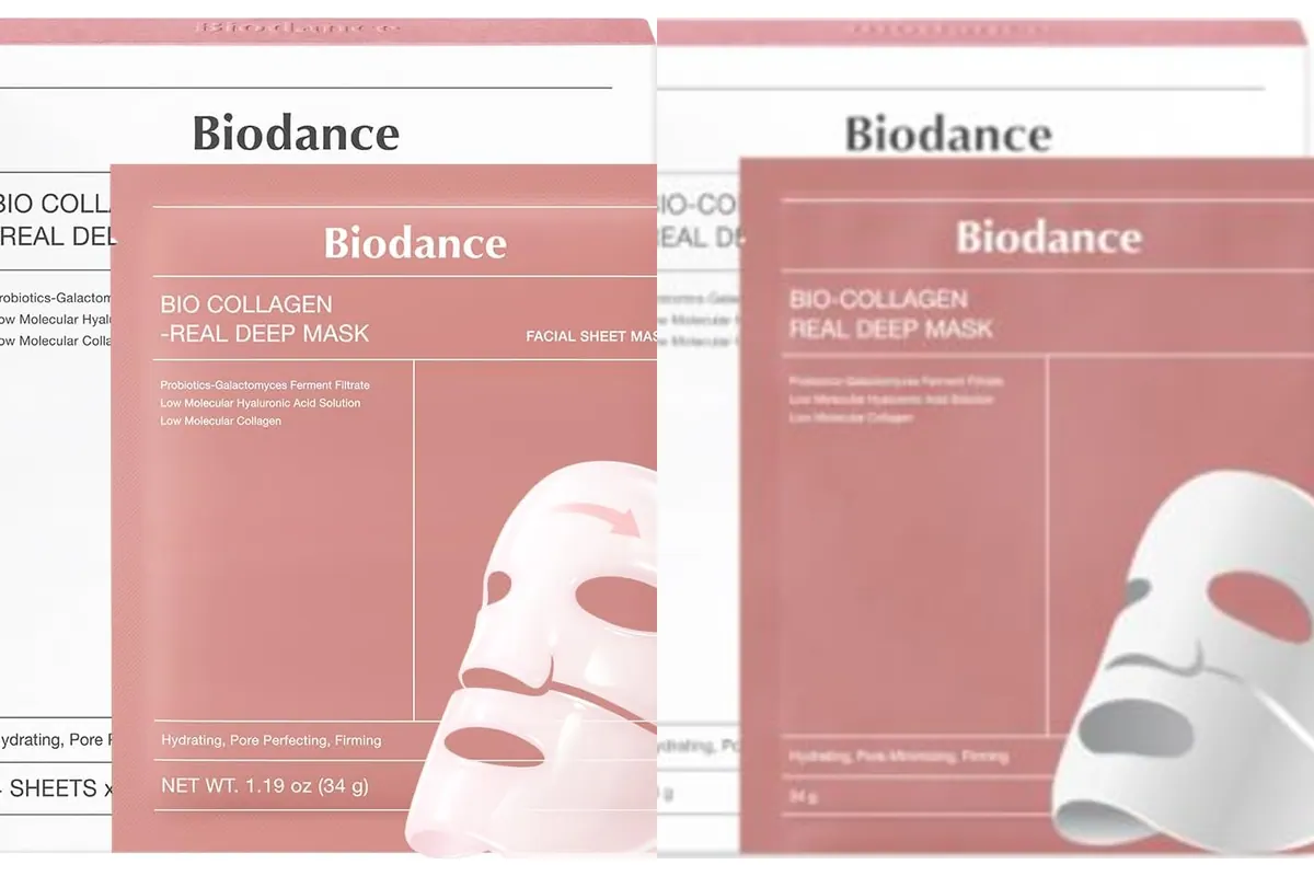 Les masques hydrogel au collagène Biodance, best-sellers K-beauty vendus sur Stylevana