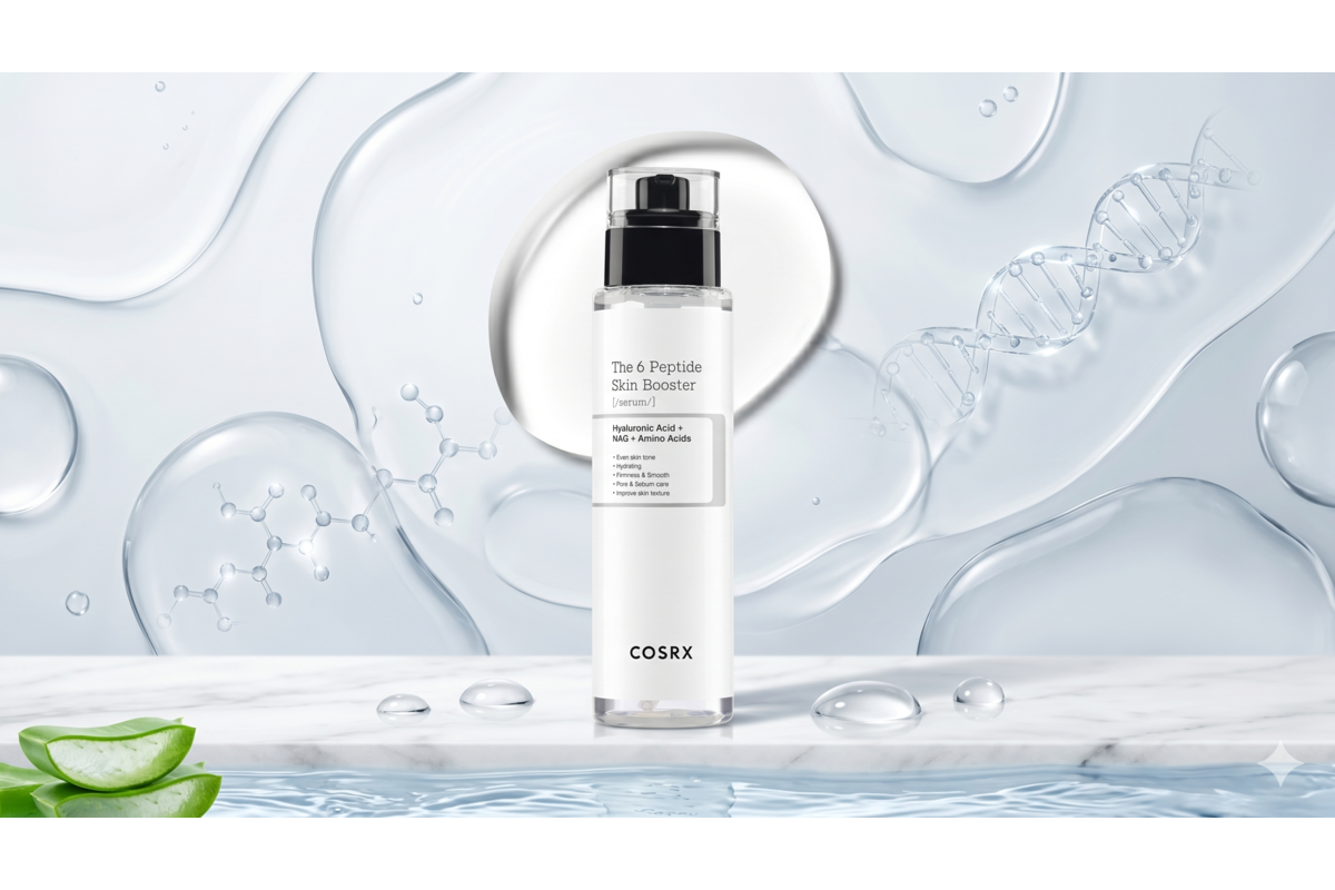 Test et avis sérum COSRX The 6 Peptide Skin Booster YesStyle 150 ml format découverte