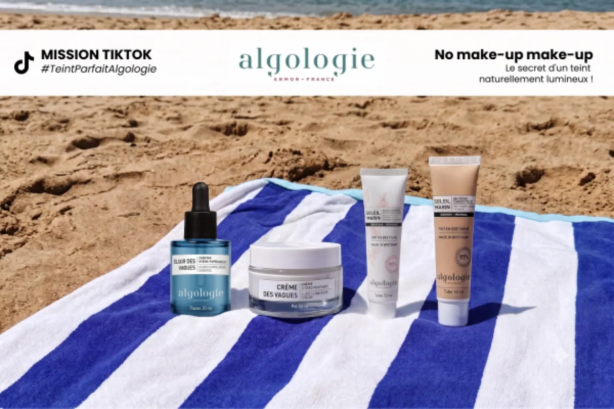 Mission Routine Teint Algologie avec quatre soins pour un teint naturellement lumineux