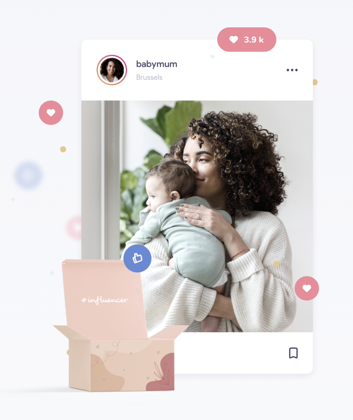 Babyboom programme influenceuses maman bébé test produits gratuit Instagram