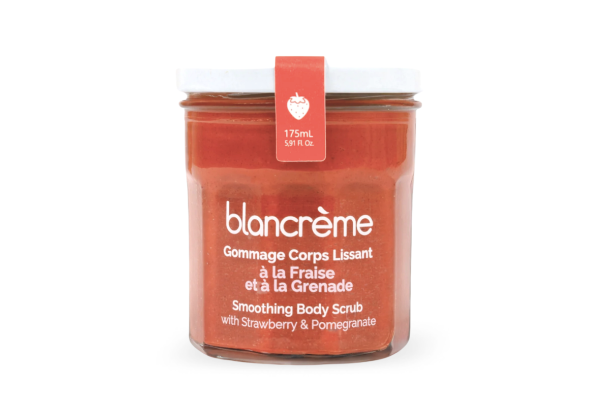 Blancrème Gommage Corps Lissant Fraise & Grenade 175 ml test produit Belle au Naturel mai 2026