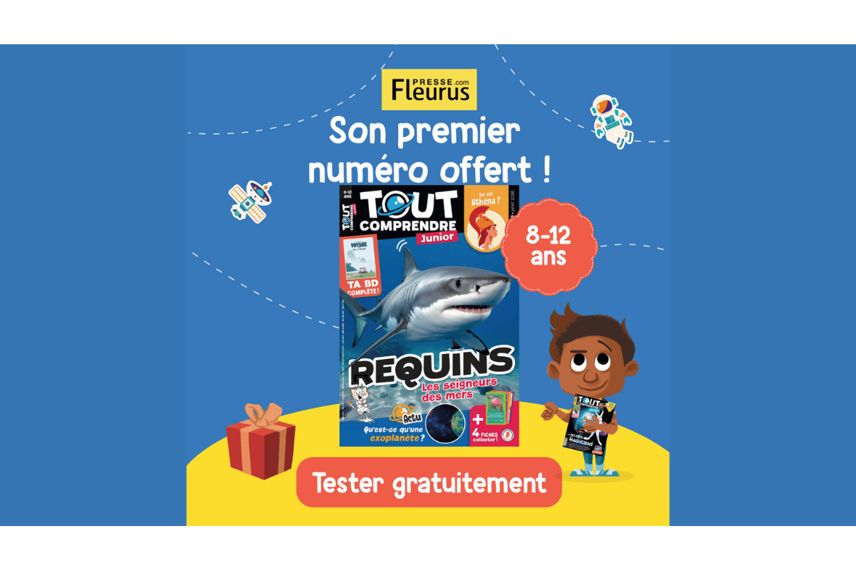 Magazine jeunesse Fleurus Presse offert version numerique gratuite enfant tout petit primaire ado lecture famille sans engagement
