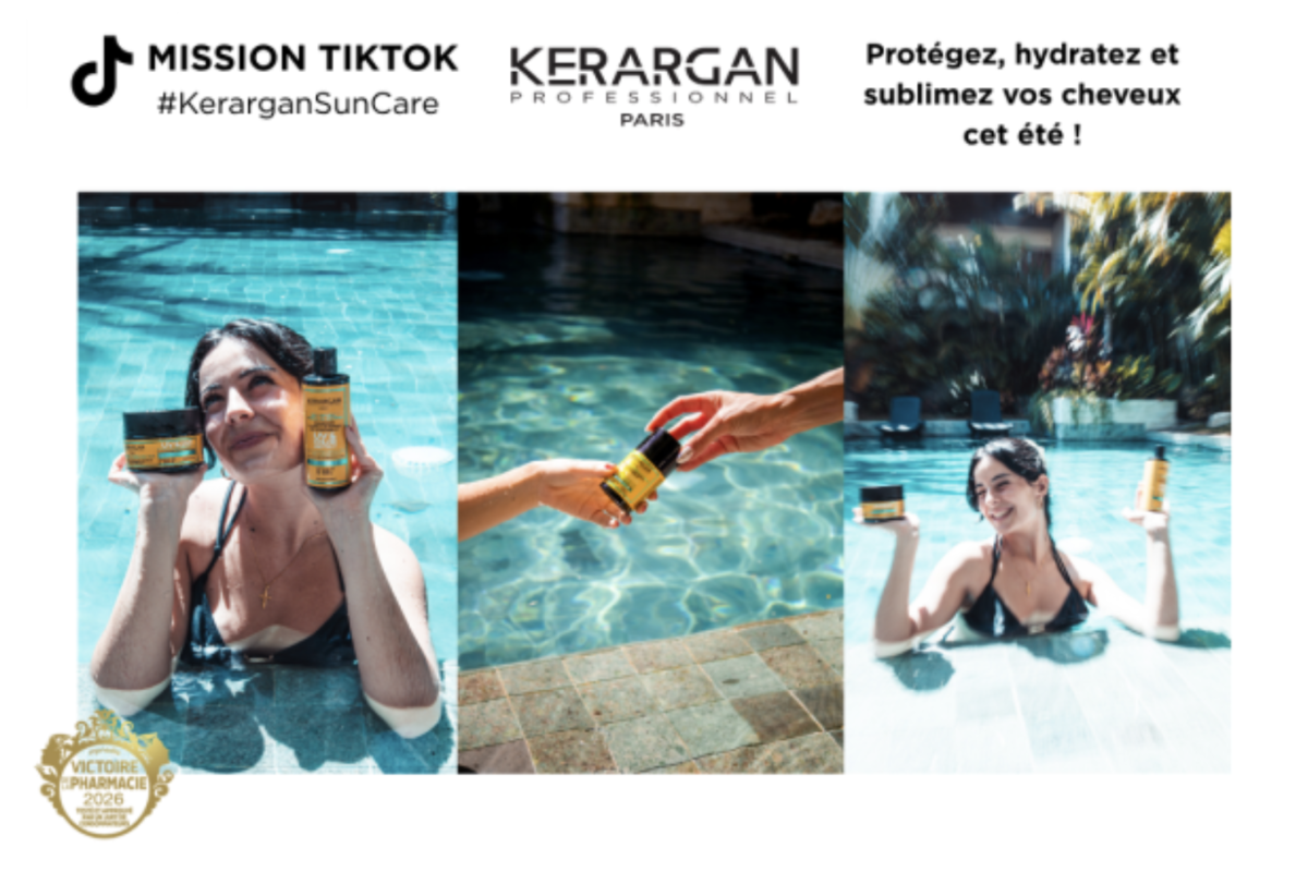 Test gratuit Kerargan routine UV Couleur Marula ambassadrice été 2026