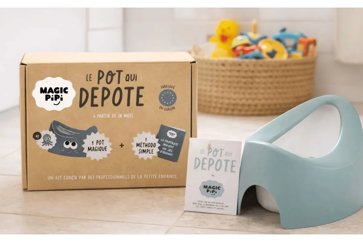 Magic PiPi le pot qui dépote kit ludique apprentissage propreté enfant 18 mois