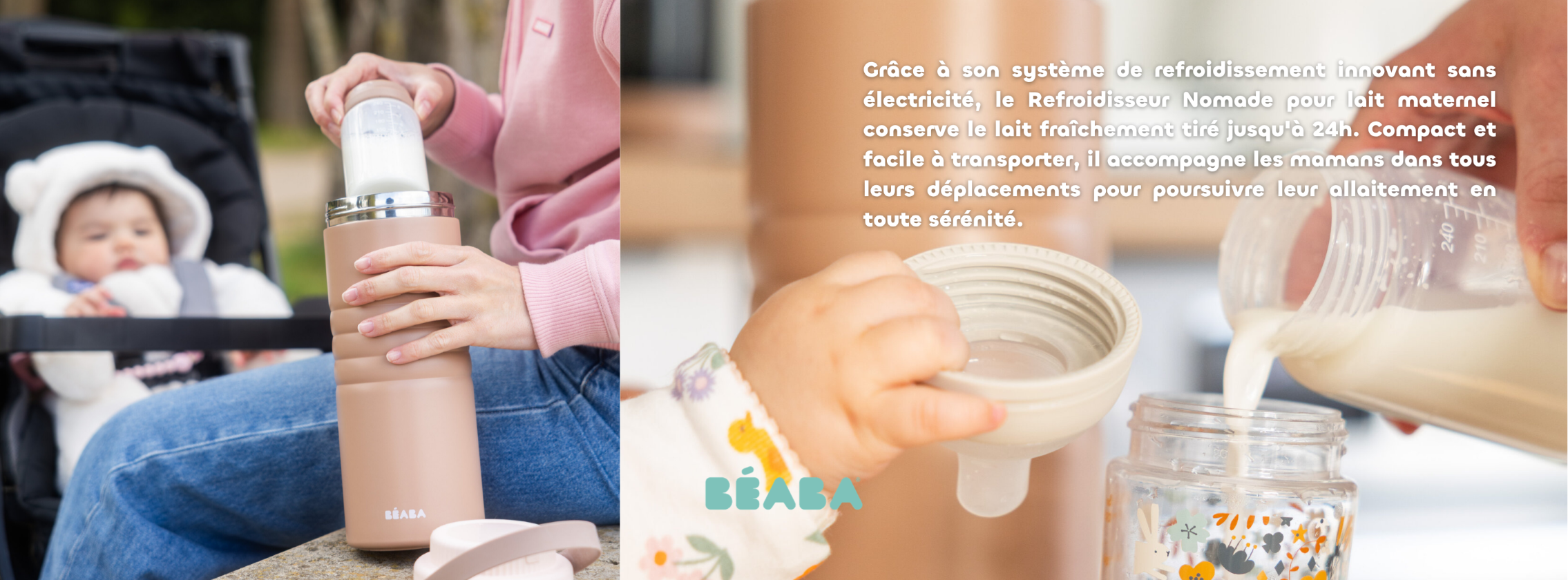 Refroidisseur nomade pour lait maternel Béaba proposé gratuitement à 5 testeurs Consobaby