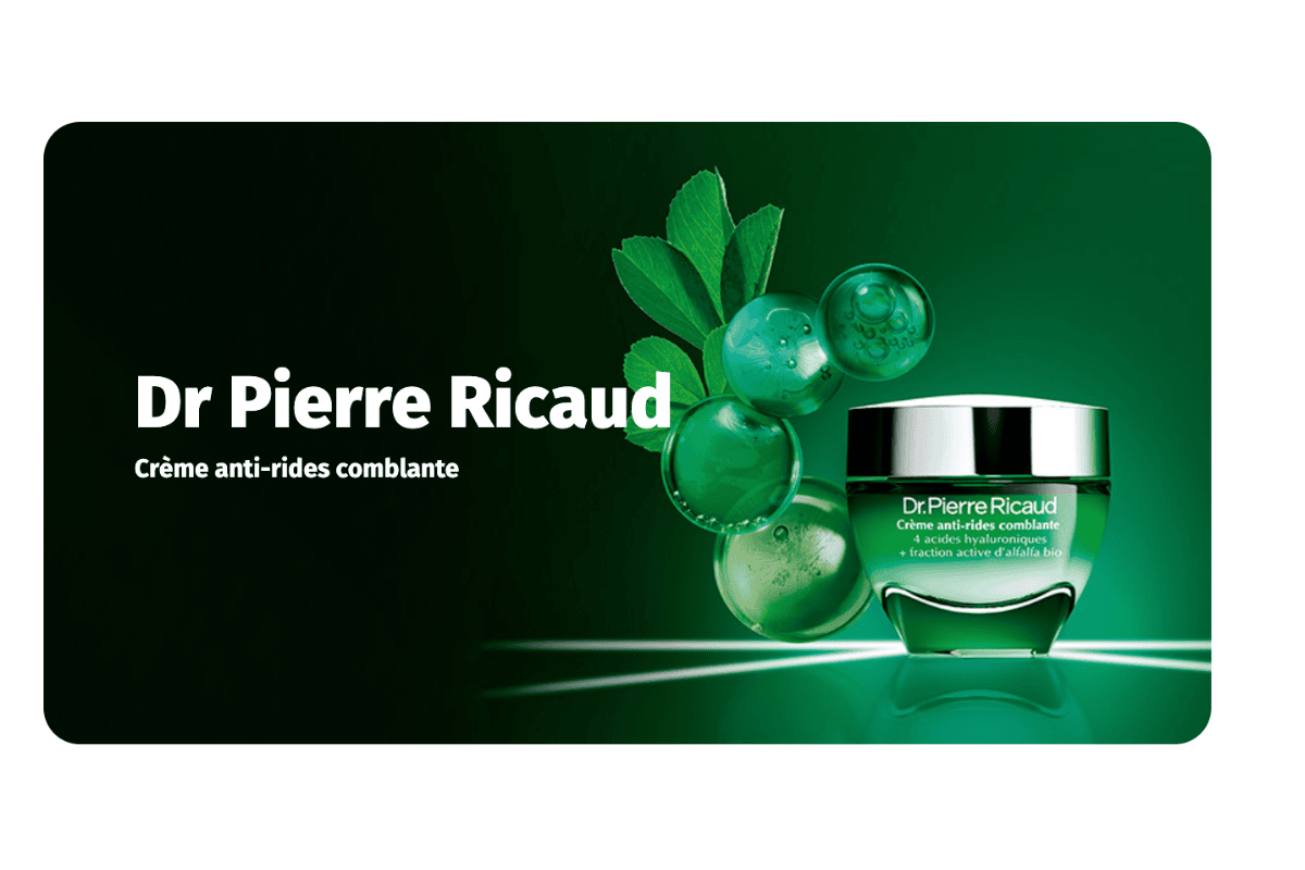 Test gratuit Beauté Test 50 places Dr Pierre Ricaud crème anti-rides comblante 40 mL 4 acides hyaluroniques alfalfa retinol-like juillet 2026