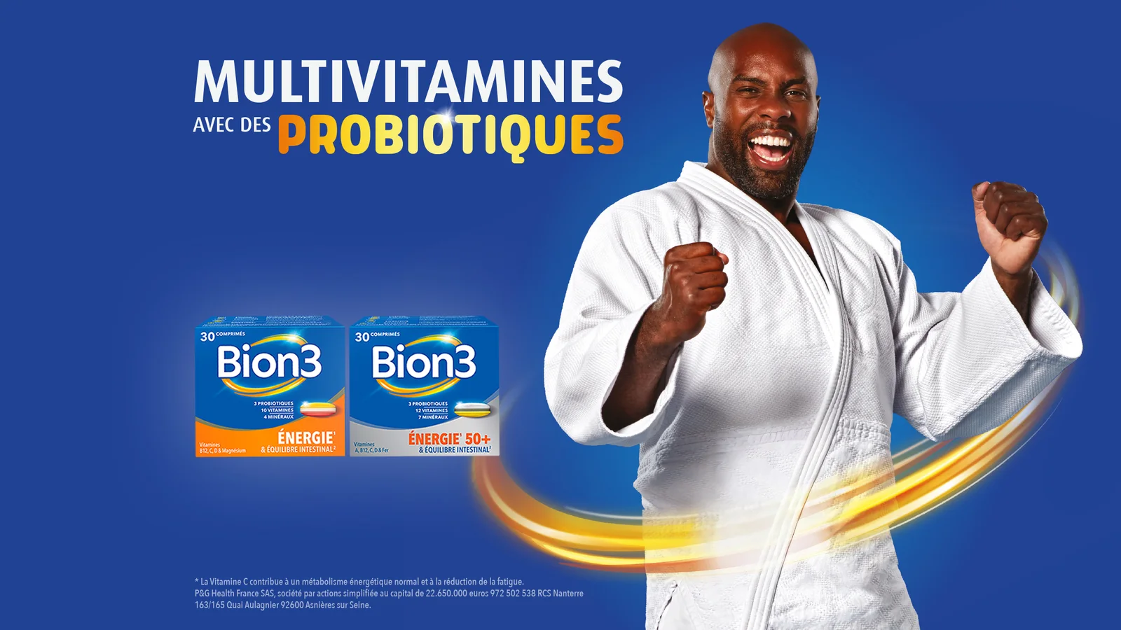 Produits multivitaminés Bion3 avec probiotiques présentés pour le test TRND