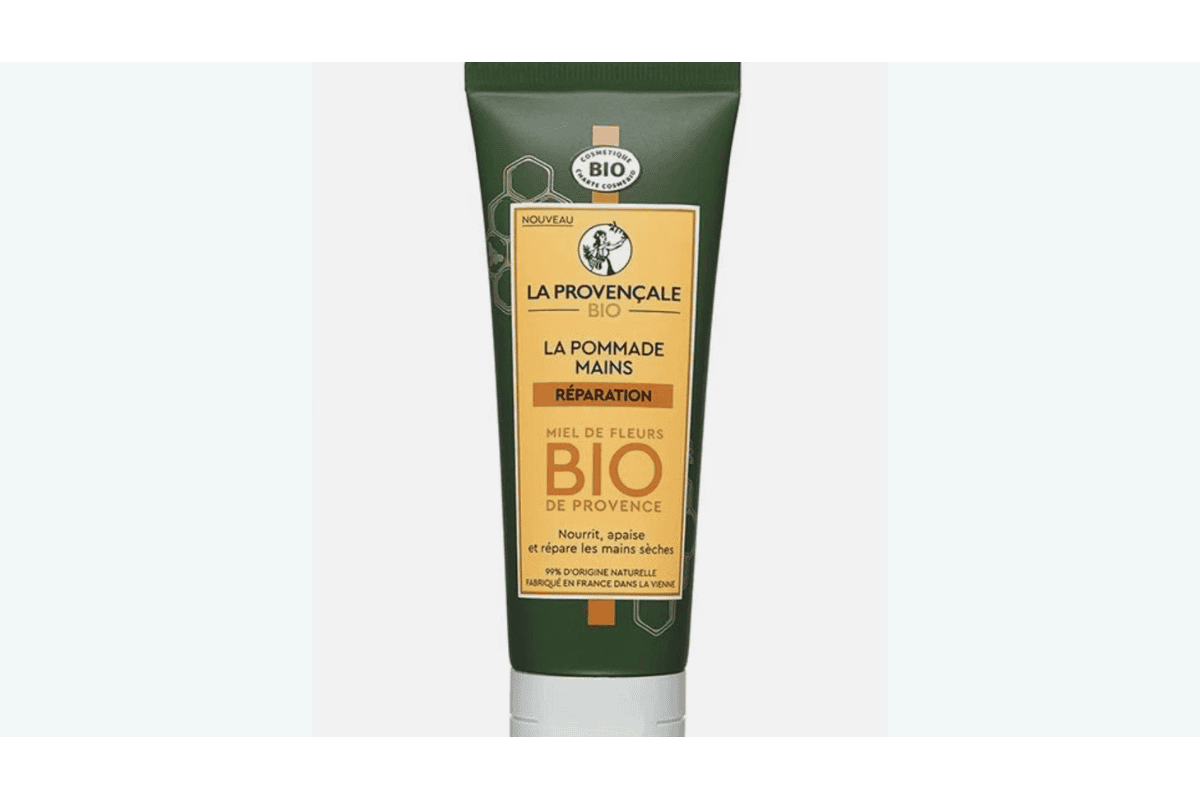 La Provençale Bio La Pommade Mains Réparation au Miel de Fleurs Bio de Provence tube vert et jaune test gratuit Free Cosmetic Testing