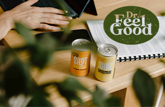 Campagne Sampleo DrFeelGood pour tester deux shots de gingembre