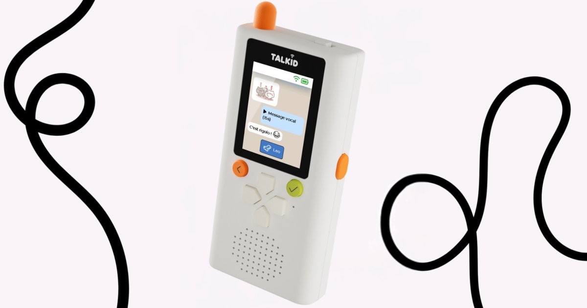 Talkie-walkie connecté Talkid pour enfant proposé en test gratuit par Mam’Advisor