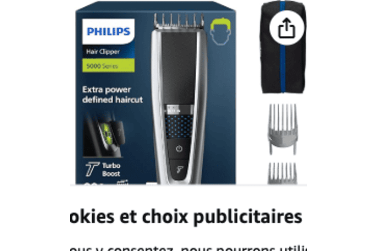Philips Series 5000 HC5630 tondeuse cheveux famille polyvalente
