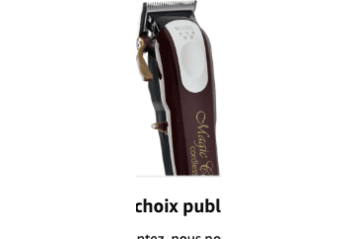 Wahl Cordless Magic Clip tondeuse barbier dégradé sans fil