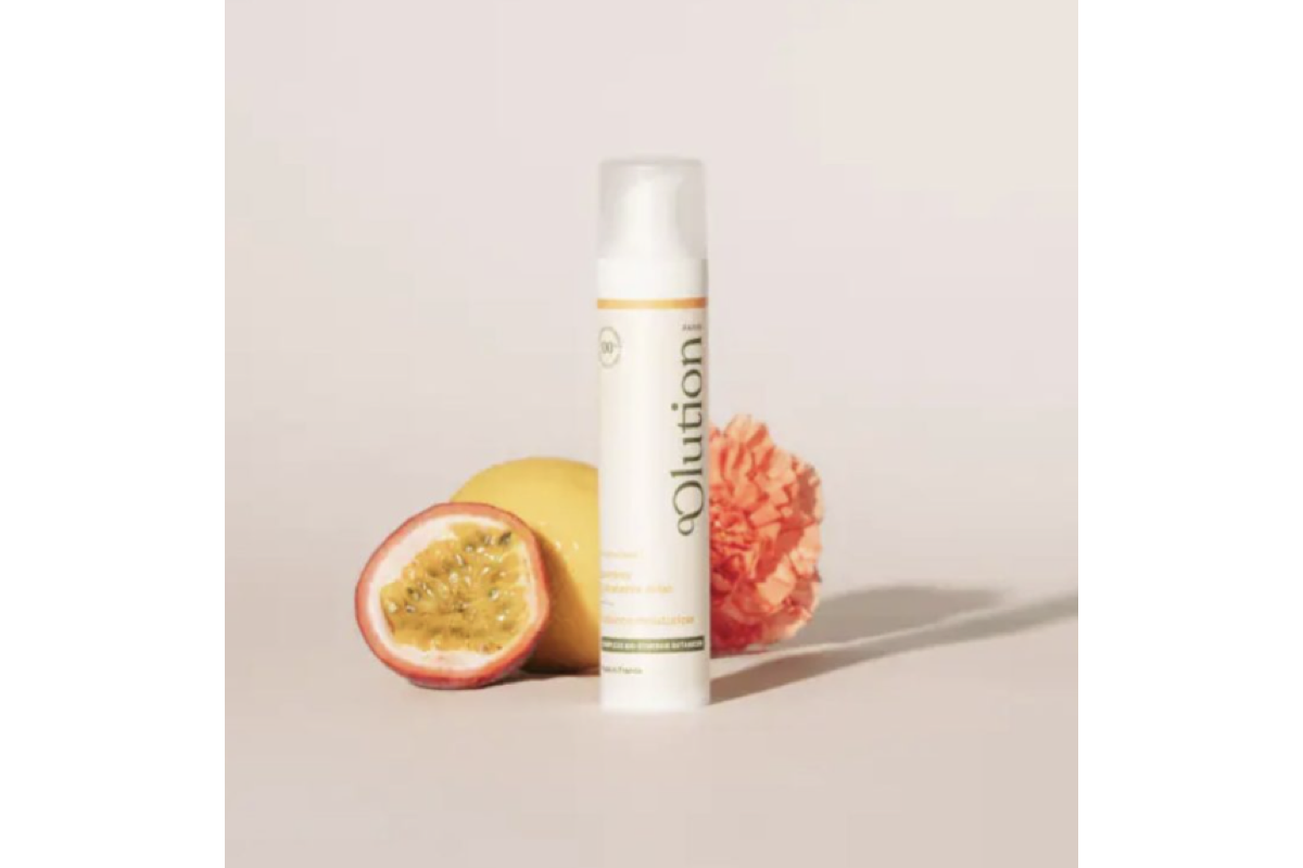 Creme Hydra-glow oOlution 65 plantes bio eau de citron extrait huileux carotte hydratation eclat bonne mine