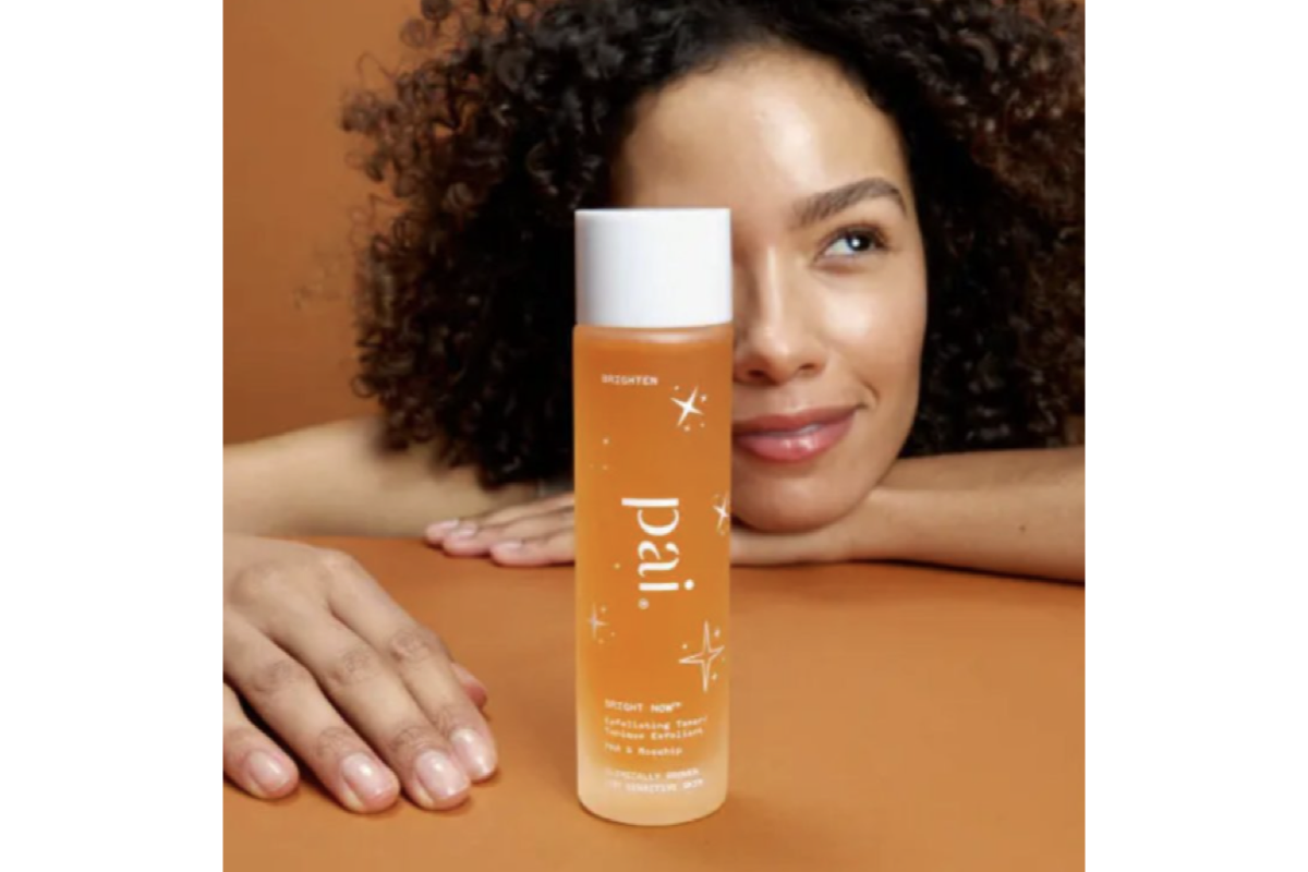 Lotion tonique exfoliante Pai Bright now PHA niacinamide rosier sauvage acide hyaluronique aloe magnesium peau sensible