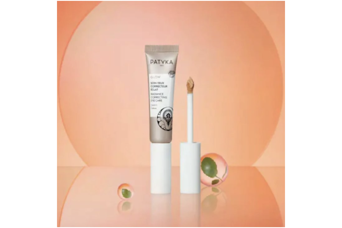 Soin yeux correcteur Patyka Glow eclat cernes poches contour eclat hybride 2-en-1 hydrate lisse