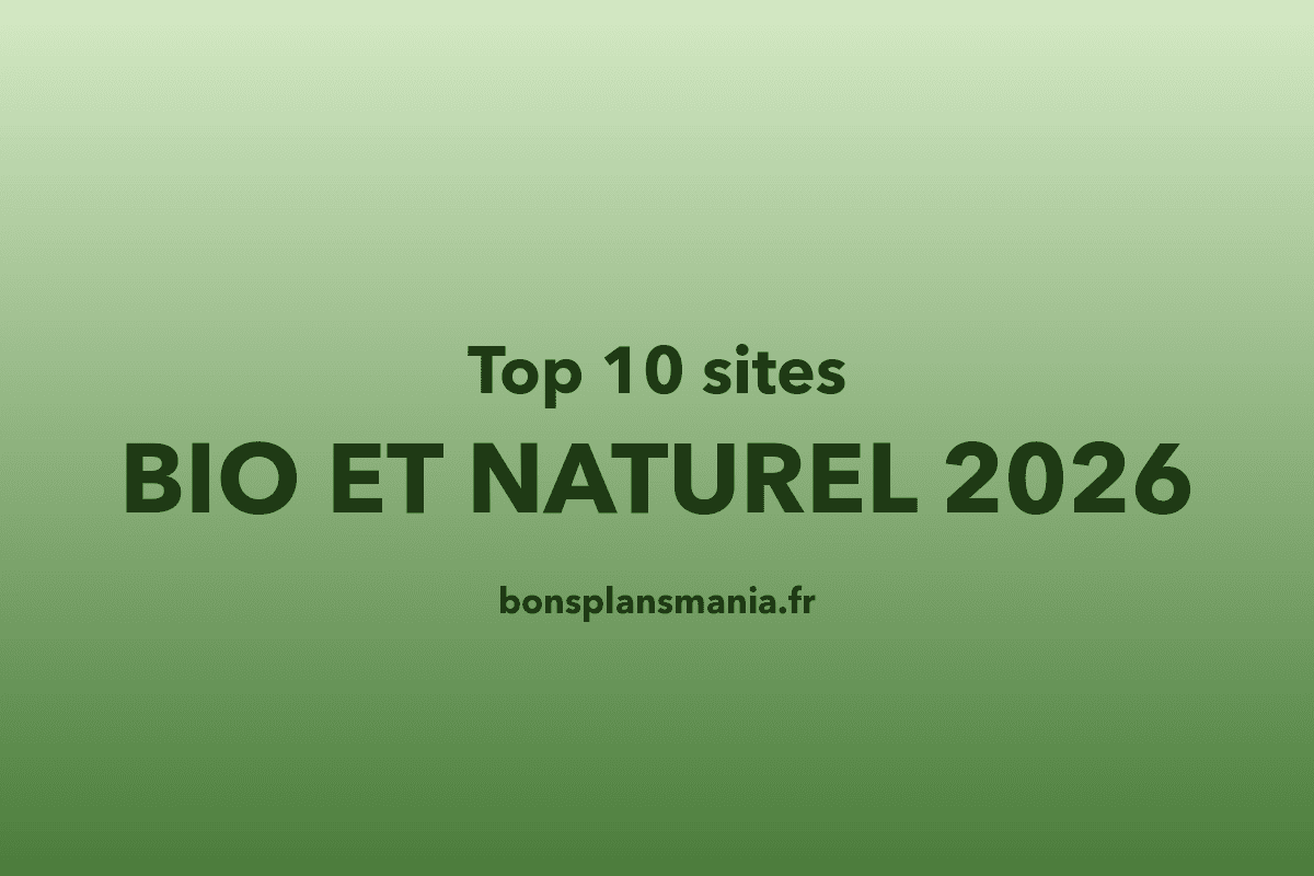 Top 10 meilleurs sites bio naturel en ligne 2026 Léa Nature Mademoiselle Bio Greenweez Pranarôm Amazon Onatera Aroma-Zone Slow Cosmétique La Vie Claire Ecco Verde
