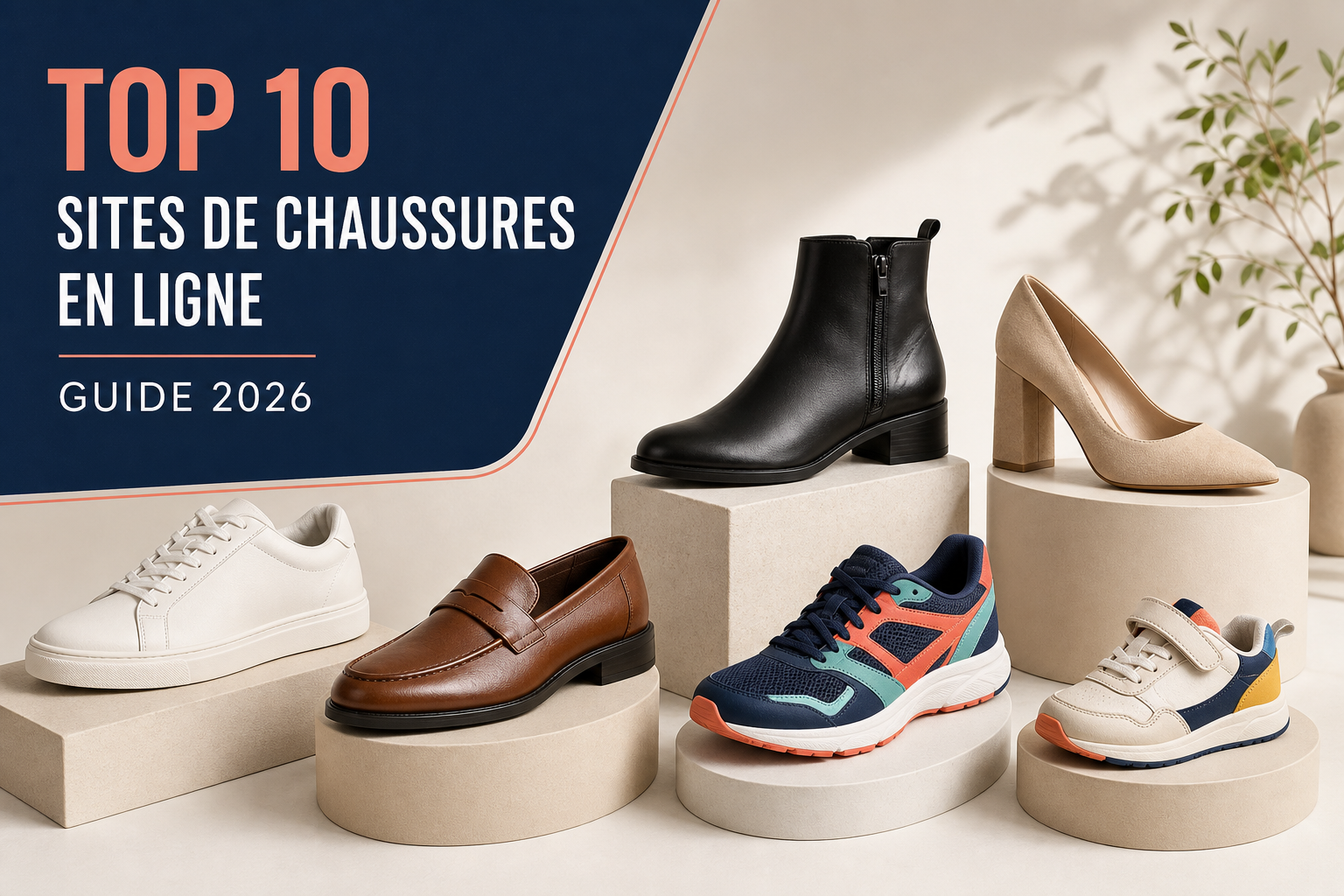 Comparatif 2026 de dix sites pour acheter des chaussures femme et homme en ligne