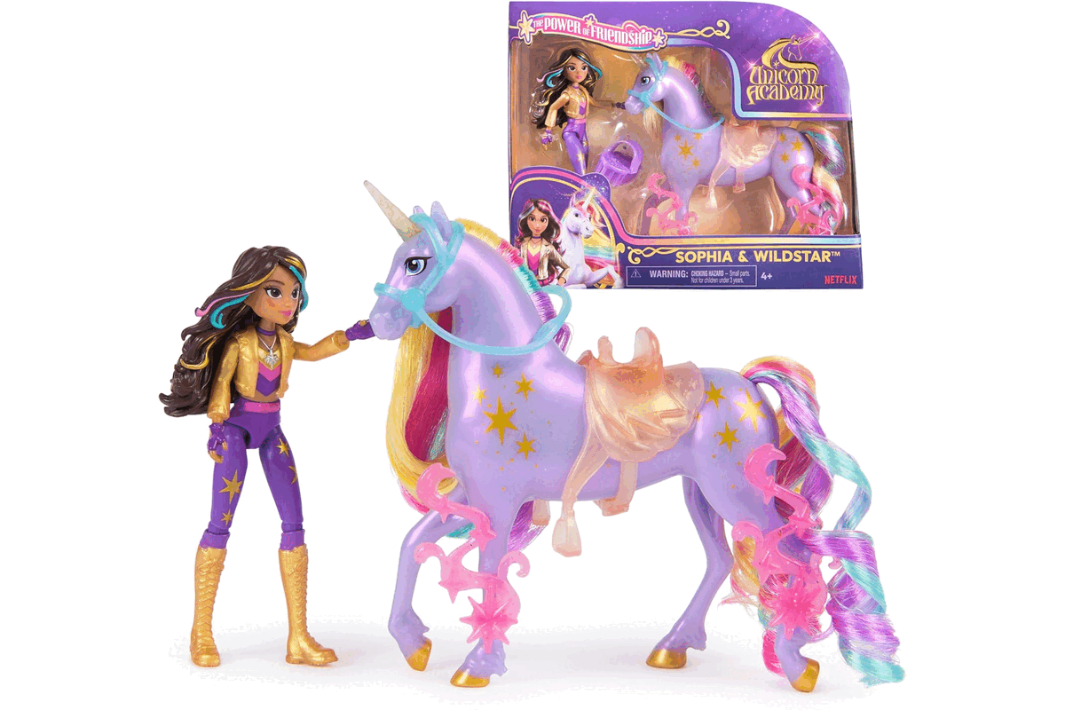 Unicorn Academy Licorne Wildstar Poupée Sophia 9,99 € Amazon