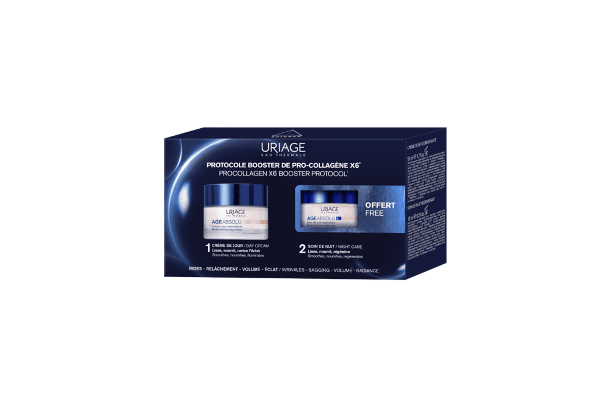 Coffret Age Absolu — Crème Rose + Soin de Nuit 15 ml OFFERT Uriage bon plan 2026-07-24