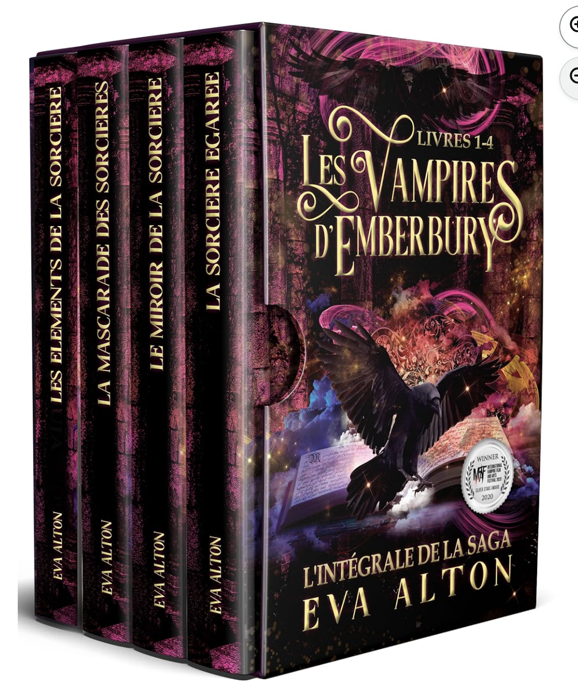 Les Vampires d'Emberbury integrale saga 4 tomes Eva Alton