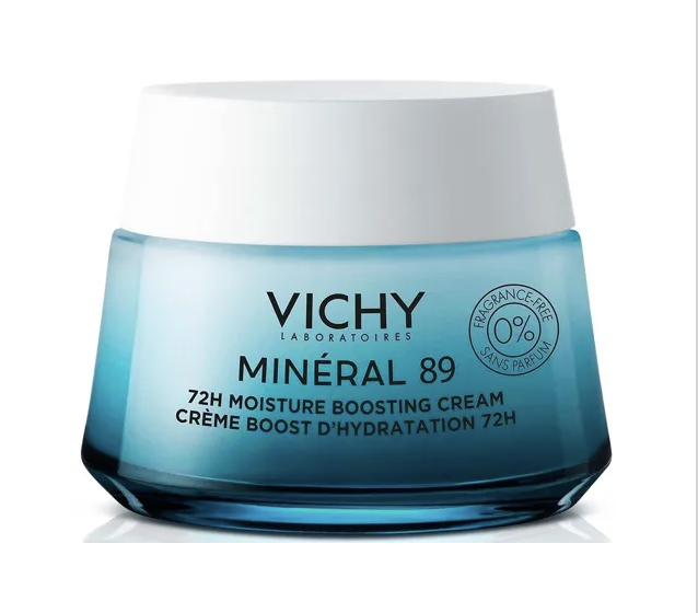 Vichy Minéral 89 Crème Boost d'Hydratation 72H sans parfum