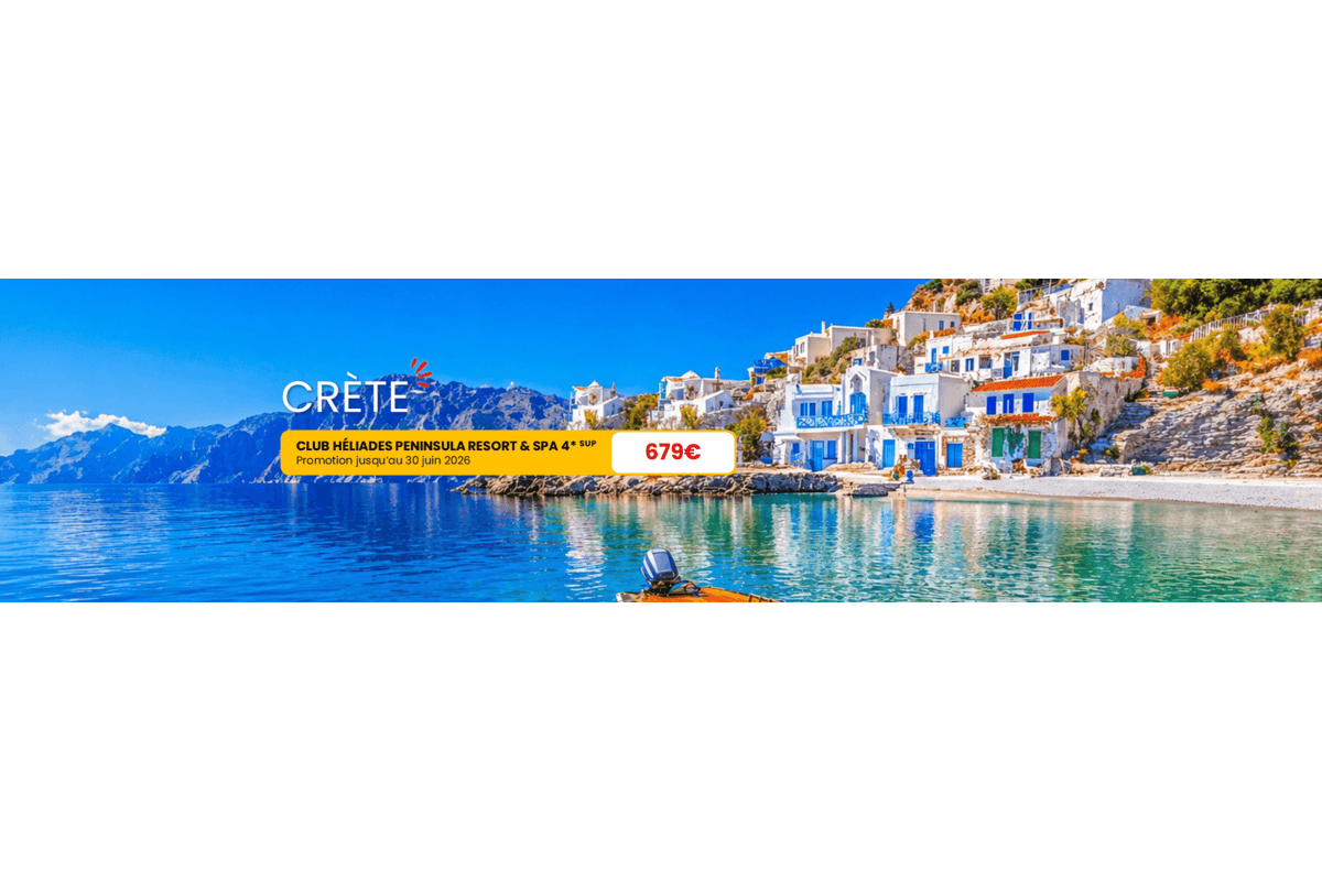 Voyages Auchan séjours all-inclusive été 2026 Crète Tunisie Baléares 30 euros offerts newsletter cashback iGraal 2%