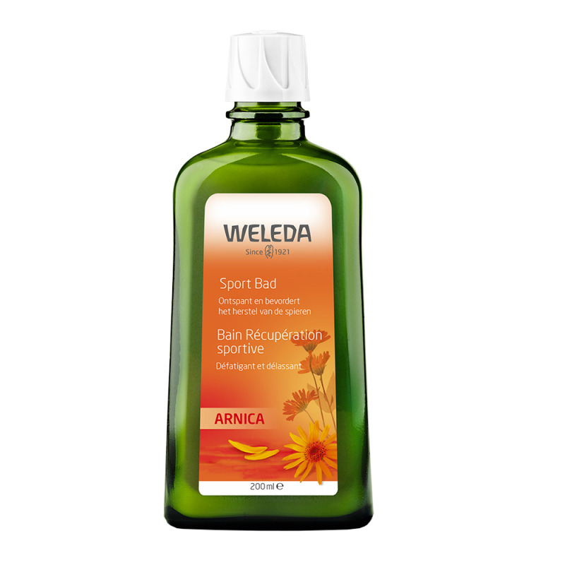 Bain Récupération Sportive à l’arnica Weleda 200 ml à 12,80 euros
