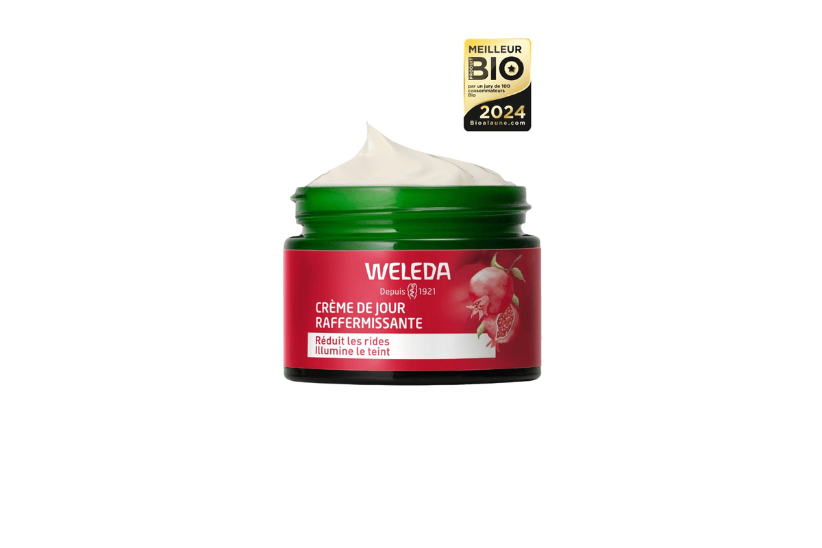 Crème de Jour Raffermissante Weleda Grenade & Peptides de Maca bon plan 2026-07-24