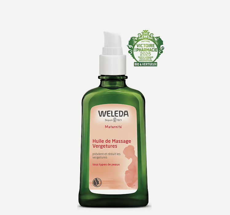Weleda Maternité Huile de Massage Vergetures 100 ml