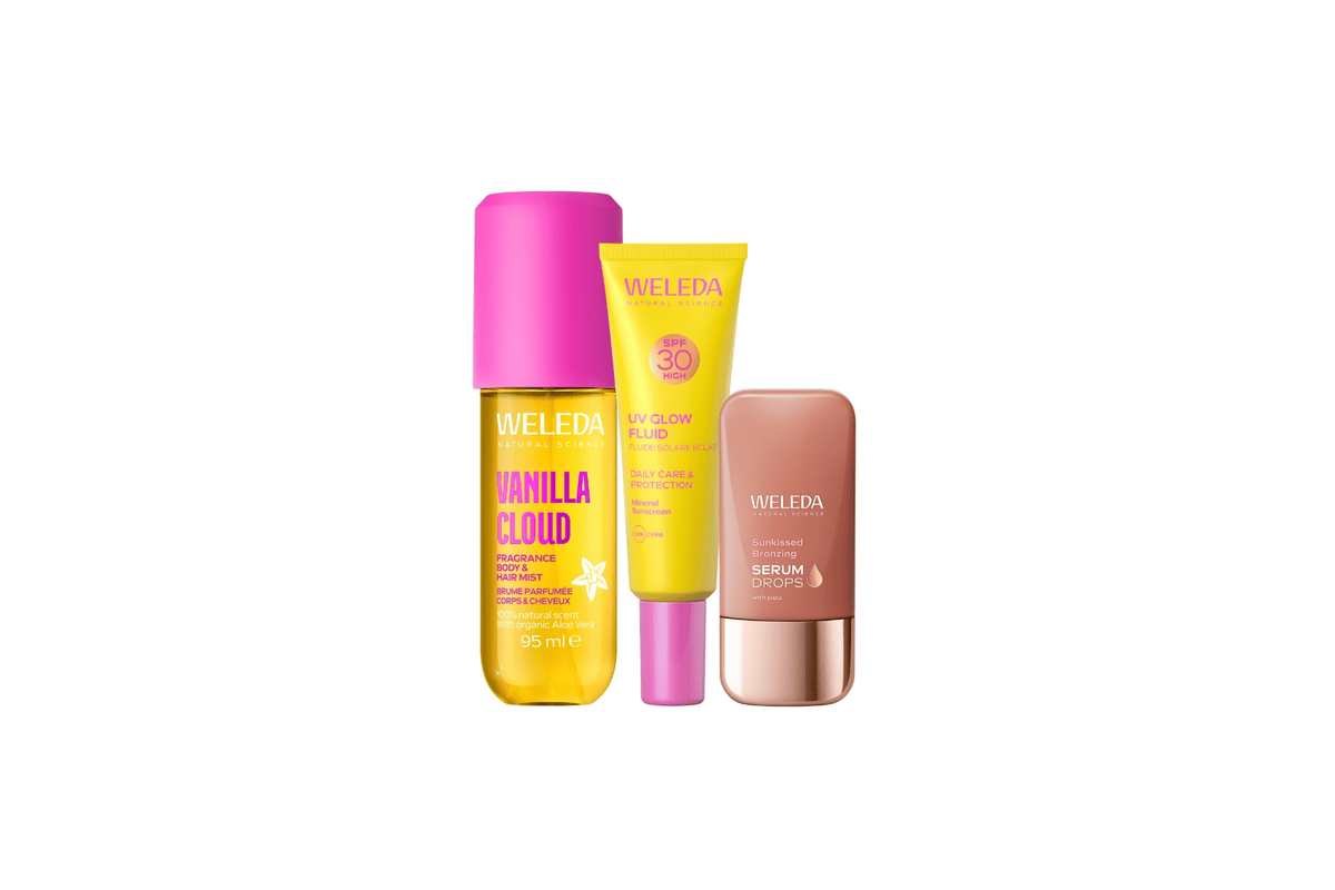 Summer Glow Vanilla — Trio été Weleda Été 2026 bon plan 2026-07-24