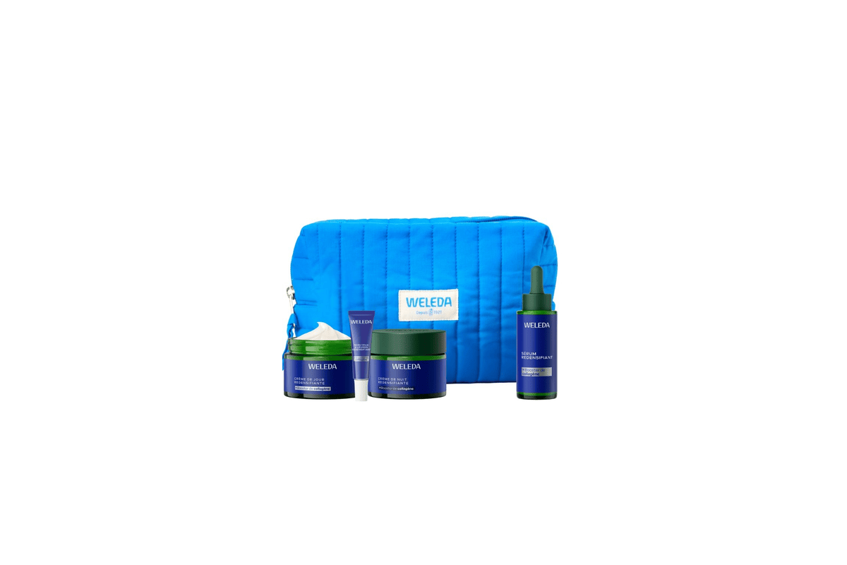 Trousse Routine Complète Anti-âge Gentiane Bleue & Edelweiss Weleda Gentiane Bleue & Edelweiss bon plan 2026-07-24