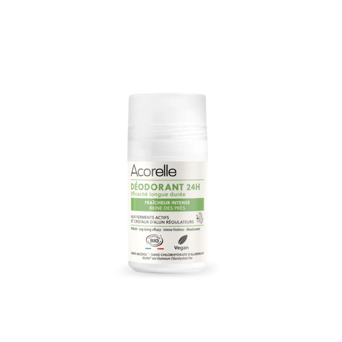 Acorelle déodorant roll-on Fraîcheur Intense bio 50 ml