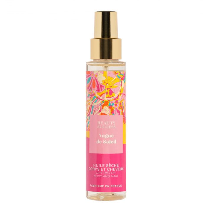 Flacon Beauty Success Vague de Soleil Huile Sèche Corps et Cheveux 100 ml