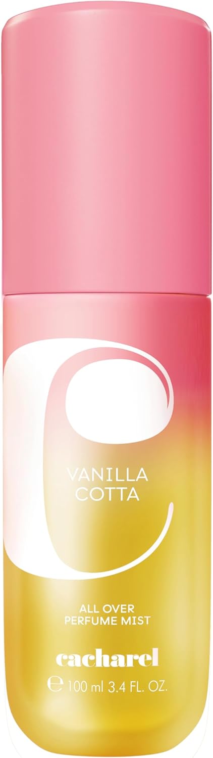 Flacon Cacharel Yummy Mist Vanilla Cotta brume parfumée 100 ml