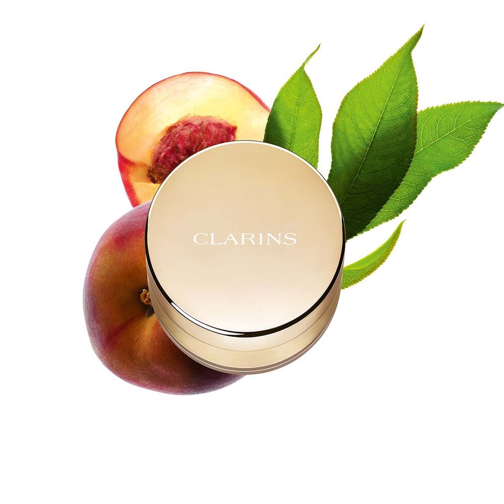Poudrier Ever Matte Loose Powder de Clarins avec sa houppette