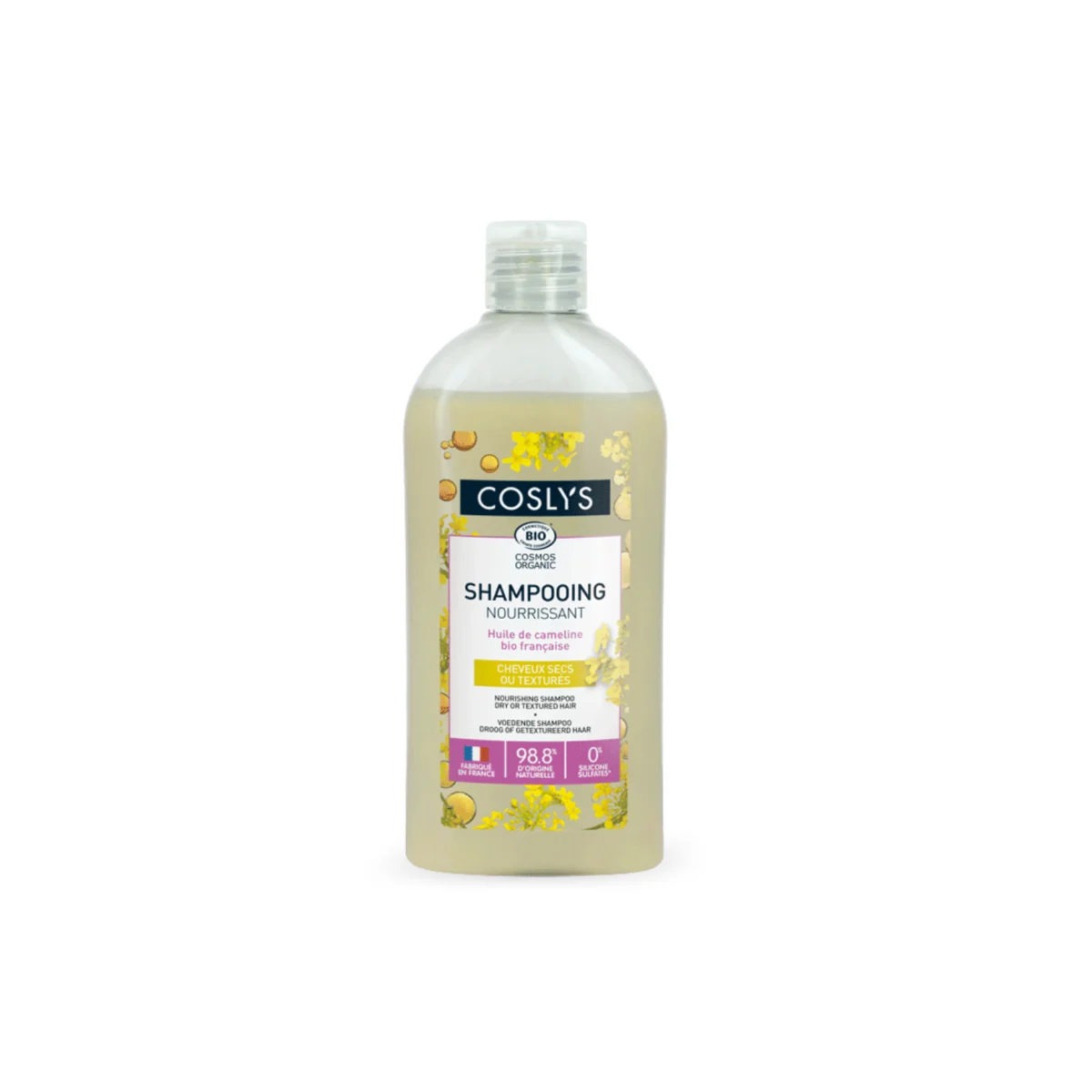 Coslys shampooing nourrissant à la cameline bio 75 ml