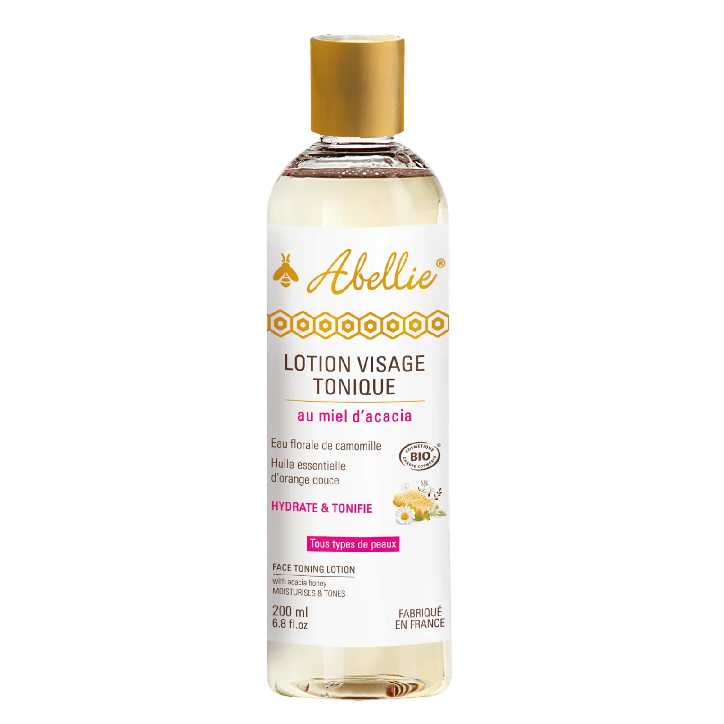 Famille Mary lotion visage tonique au miel d’acacia
