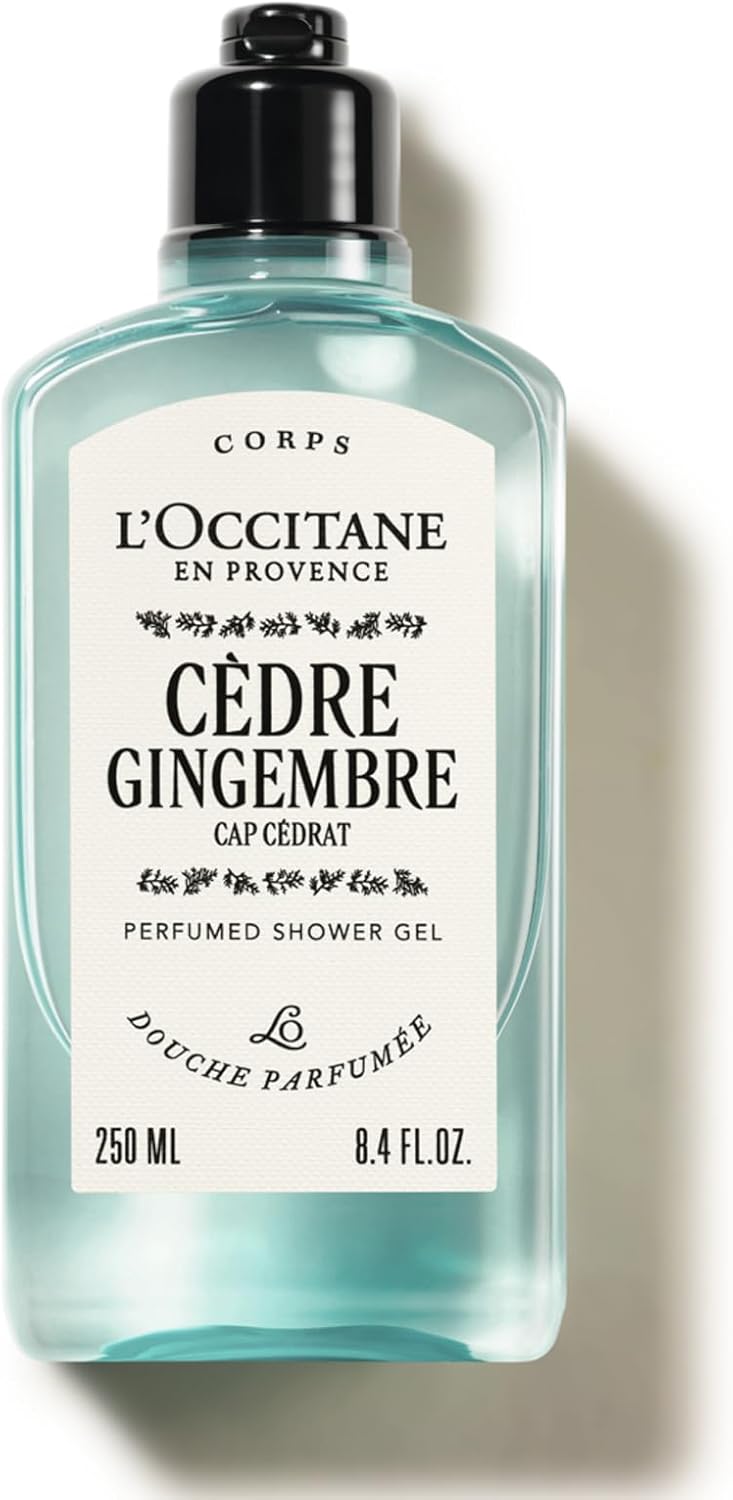 Gel douche L'Occitane Cèdre Gingembre 250 ml