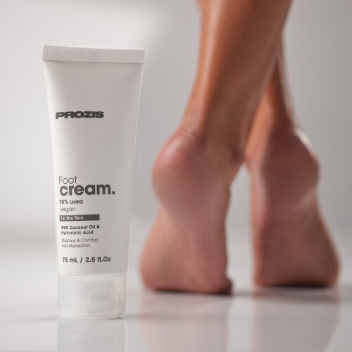 Tube de la Crème pour les Pieds 10 pour cent d’urée 75 ml de Prozis