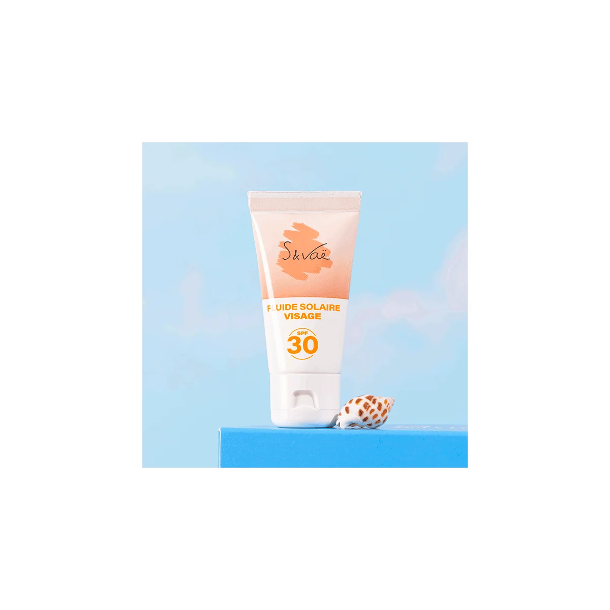 S et VAË fluide solaire visage SPF30