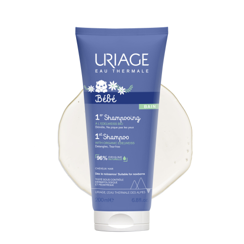 Tube Uriage Bébé 1er Shampooing 200 ml
