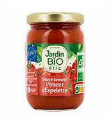 Sauce tomate Jardin BiO étic au piment d’Espelette DLP 05/08/2021