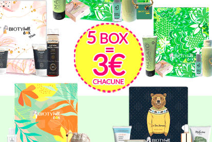 Biotyfull – 5 Box Beauté 15€ !