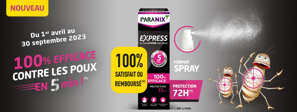 Paranix anti-poux : 100% remboursé 😊
