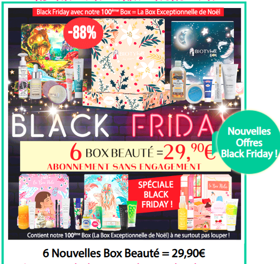 6 Box Beauté Biotyfull pour 29,90€ 🌟