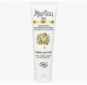 Marilou Bio - Crème Visage Anti-âge - Crème Hydratante 100% Naturel à l'Huile d'Argan Bio et au Beurre de Karité de la Gamme Argan - Tous Types de Peaux - Fabriqué en France - 50 ml.